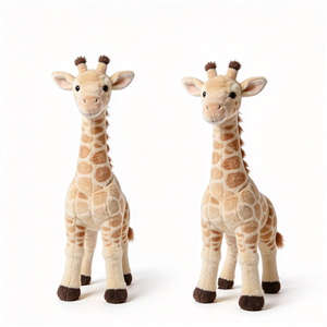 Custom Lovely Giraffe Animal Plush Toy Customize Stuffed Plush Giraffe Toy Wholesale Giraffe Stuffed Animal Plush <b>Doll</b> - Product Image 1