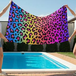 Serviettes de bain et de plage en coton 100% personnalisées, grande taille, impression numérique, douces, confortables pour la peau, séchage rapide - Product Image 3
