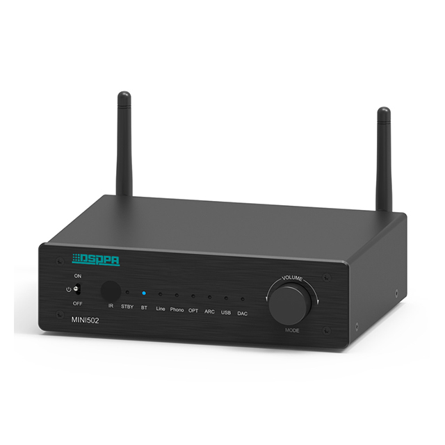 2Channel 2x50w Wireless Mobile Control Home Audio Power Amplifier