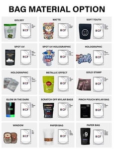 HD hạt giống nông nghiệp bao bì đáy phẳng túi nhựa Ziplock Logo tùy chỉnh Mờ/sáng ba chiều túi nhựa kỹ thuật số - Product Image 6