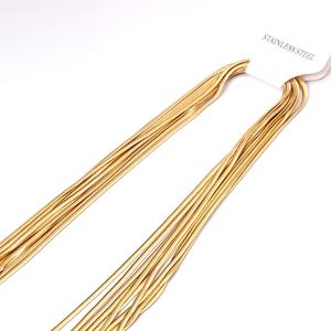 Collar de Cadena Plana de Acero Inoxidable 316L, Diseño Personalizado para Venta al Por Mayor - Product Image 2