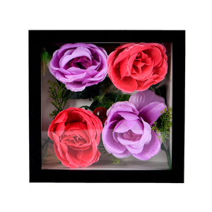 3D Deep MDF Shadow Box Flower Design Eco-Friendly Photo <strong>Frame</strong> <strong>13x18</strong> or Customized Size Table Standing and Wall Hanging - Product Image 1
