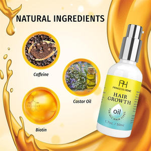 علامة تجارية خاصة 50 زيت كاركار طبيعي وعضوي مغذي للشعر فروة الرأس لتقوية نمو الشعر روزماري كاركار - Product Image 3