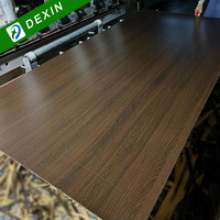 Résistant à l'humidité 4mm 15mm 17mm 18mm Panneaux de bois MDF mélaminé 1220x2440mm Bois mélaminé MDF texturé blanc