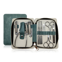 7/9/11/PCS ensemble de manucure Kit de manucure et ensemble de pédicure pour femmes et hommes coupe-ongles doigt adulte hommes Kit de toilettage des ongles