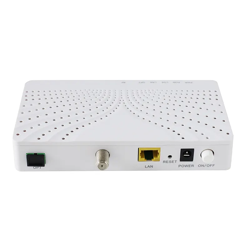 Support Online Order Manufacturers Plastic Shell Drop Cable Jumpers With A Single Port Onu Olt 2.4g Amp 5.8g Wifi Onu