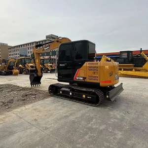 Excavatrice Sany 75 d'occasion en excellent état, modèle 2022, avec pompe moteur et engrenage - Prix bas, machines de chantier à vendre - Product Image 5