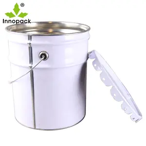 Manufacturer for conical paint pail 19 liter,20L round metal drums UN approved,paint bucket sizes