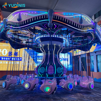 Manèges à chaises volantes, équipement de jeu mécanique, attractions de parc d'attractions palpitantes à vendre