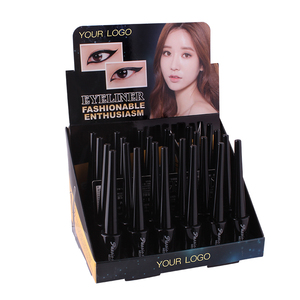 <span class=keywords><strong>Delineador</strong></span> de ojos líquido extrafino de alta pigmentación de marca privada <span class=keywords><strong>Delineador</strong></span> de ojos líquido resistente al agua negro azabache vegano Libre de crueldad de larga duración - Product Image 3