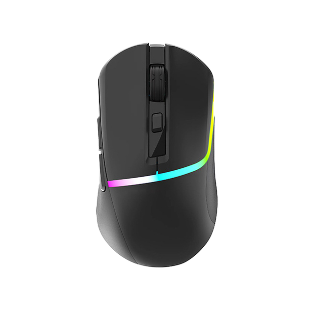 Three Modes 6D 2.4g Wireless BT Computer Gaming Mouse Optical Ergonomic RGB Backlight Gaming Mouse Rechargeable Mice GMW-036P