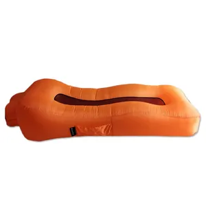 आउटडोर Inflatable Lounger डेरा डाले हुए समुद्र तट के लिए आलसी बैग Foldable हवा कुर्सी लाउंज Inflatable सोफे