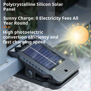 Phares LED solaires polycristallins rétro multifonctionnels étanches portables à contrôle haute sensibilité pour voiture et usage extérieur - Product Image 1