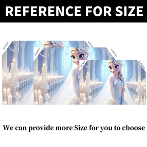 Backdrop Bertema Putri Beku Elsa untuk Dekorasi Pesta Pernikahan - Product Image 4