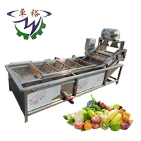 Fabrieksprijs Commerciële Automatische Bubbelreinigingsmachine/Fruit-En Groentewasmachine
