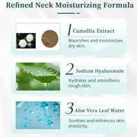 Vente en gros Masquage du cou éclaircissant et nourrissant Bio collagène Lifting et anti-âge Patchs anti-rides pour le cou