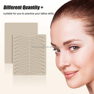 Piel de Práctica para Tatuaje de Cejas de Marca Privada, Herramienta de Entrenamiento de Microblading de Látex - Product Image 2