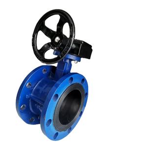 صمام فراشة يدوي من الحديد الزهر المرن مع حشوة مطاطية EPDM، متوفر بأحجام من DN50 إلى DN300، يمكن تخصيصه لأغراض السلامة والموثوقية - Product Image 3