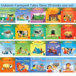 <strong>English</strong> Picture <strong>Book</strong> for Children Enlightenment <strong>English</strong> Small Farm <strong>Stories</strong> 20 Volumes of Bedtime <strong>Stories</strong> - Product Image 3