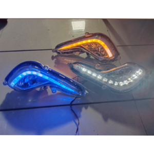 Feux de circulation diurne à LED avec feux de brouillard jaune/blanc/<span class=keywords><strong>bleu</strong></span> pour <span class=keywords><strong>Hyundai</strong></span> <span class=keywords><strong>Accent</strong></span> 2012-<span class=keywords><strong>2013</strong></span> - Product Image 1
