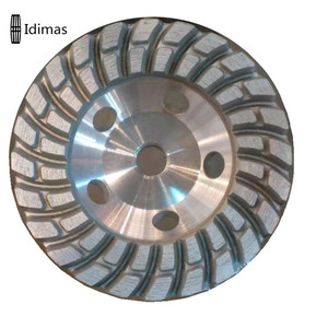 Disque abrasif 7'' (178 mm) à segments en <span class=keywords><strong>T</strong></span>, diamant haute dureté, meule à coupelle OEM pour meuleuse à béton - Product Image 4