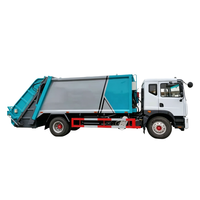 Camion compacteur de déchets Dongfeng D9 de 18 mètres cubes, freinage pneumatique ABS, avec réservoir d'égouts scellé, directement de l'usine