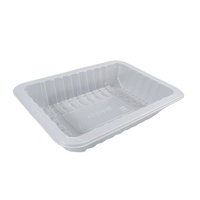 Barquettes jetables en PP dépoli pour emballage sous atmosphère modifiée (SMA) pour viande, nouilles, chewing-gum - Scellées à chaud, haute barrière pour la fraîcheur