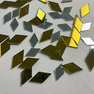 Mosaico de Espejo de Vidrio para Manualidades, Piezas Delgadas Personalizadas al por Mayor, Espejo Autoadhesivo para Kits de Manualidades, Decoración Navideña - Product Image 3