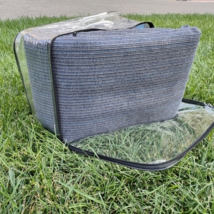 Top usine Hdpe 2.5*3m 2.5*4m 2.5*5m 3*4m 3*5m 3*5m 3*6m filets en <span class=keywords><strong>plastique</strong></span> imperméable feuille de sol Camping tapis auvent tapis - Product Image 2