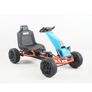 <span class=keywords><strong>Mini</strong></span> karts électriques d'extérieur à quatre roues en acier avec frein à pédales pour enfants de 3 à 12 ans - Product Image 6