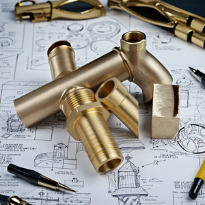 Độ chính <span class=keywords><strong>x</strong></span>ác cao tùy chỉnh độ chính <span class=keywords><strong>x</strong></span>ác đồng nén kết nối các bộ phận máy tiện cho 10mm phụ kiện chất lượng cao đồng nén - Product Image 5