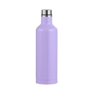 Botella de Vino de Acero Inoxidable de Doble Pared, Personalizada con Logotipo, Libre de BPA, Bajo MOQ, para Navidad - Product Image 1