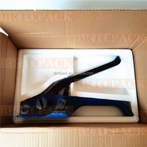 Heavy Duty 1/2 \ "-3/4 \" Herramientas <span class=keywords><strong>de</strong></span> bandas manuales Windlass Poly Strapping Tensor Cortador para alimentos 1/2 \ "-3/4 \" Ancho Poliéster - Product Image 6