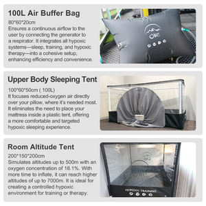 ماكينة Hyperoxia ihhhht مع مولد نقص الأكسجين محاكي الارتفاع من متر إلى متر مع 100 لتر - Product Image 5