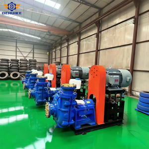 Dehuike Hochdruck-Horizontalpumpe 4/6/8 12 Zoll Bergbau-Zentrifugal-Schlammpumpe für den Bergbauverkauf auf den Philippinen - Product Image 1