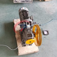 Ascenseur de cuisine moderne en acier de 100 kg à 500 kg avec moteur de traction, monte-charge, machine de traction