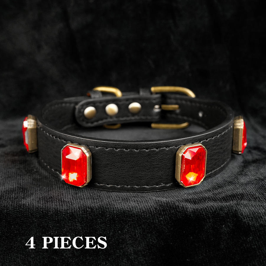 Black with Large diamond