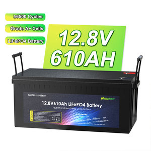 Ba Lan Kho bán buôn LiFePO4 Pin Bluetooth sưởi ấm không thấm nước cân bằng pin năng lượng mặt trời 12V 400ah 460ah 610ah năng lượng mặt trời hệ thống - Product Image 1