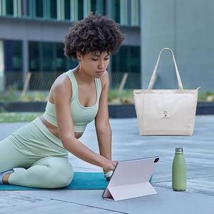 Sac de transport pour tapis de yoga - Grande ouverture, sac fourre-tout long pour tapis de yoga avec poche zippée imperméable - Product Image 5