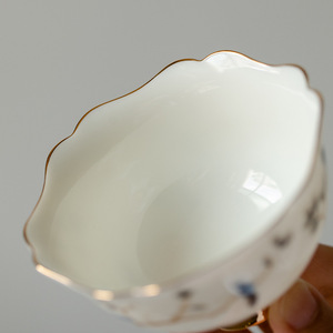 Dehua stile coreano in porcellana bianca Kung Fu Set da tè singolo per uso domestico in ceramica Master Cup tazza da latte di buona qualità giada di montone - Product Image 3