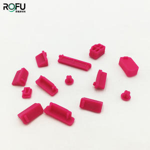 Tapón antipolvo de silicona Rofu, cubierta universal impermeable para puerto de carga para teléfonos móviles y ordenadores, protectores de cables - Product Image 2