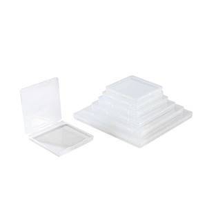 Boîte de rangement en plastique transparente, organisateur de bureau rectangulaire, porte-documents et reçus, couvercle en PP, vente en gros - Product Image 4