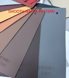 Cuero Sintético Suave con Patrón Nappa Personalizable de 1.0 mm en Marrón y Negro, Envío Rápido en 24 Horas para Tapicería de Camas, Sofás y Asientos de Auto - Product Image 3
