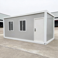 Casa Contenedor Modular de Ensamblaje Rápido con Estructura de Acero y Paneles Sándwich para Instalación Rápida en Sitio