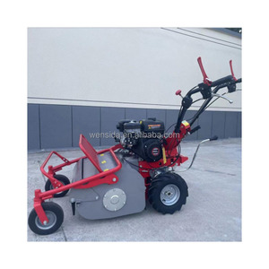 <span class=keywords><strong>Tondeuse</strong></span> à gazon diesel haute puissance à conducteur marchant pour vergers domestiques petit désherbage à essence et coupe d'herbe autopropulsée - Product Image 1