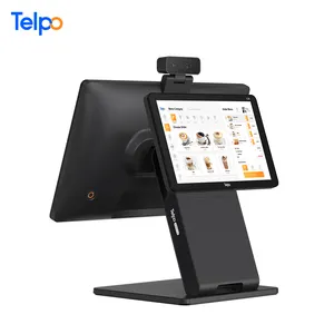 touchscreen double screen android pos computer point of sale system retail store pos