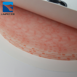 morir corte Venta caliente de alta pegajosa clara recerrable sujetador adhesivo <span class=keywords><strong>3</strong></span> m de doble gancho cerradura y bucle de cinta - Product Image 1