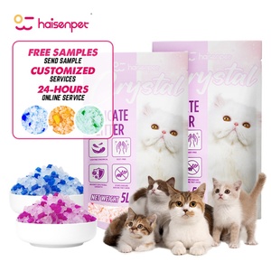 Arena de Gel de Sílice Cristalina para Gatos, Altamente Absorbente, Desodorizante, Libre de Polvo, Venta al Por Mayor de Fábrica OEM ODM - Product Image 1