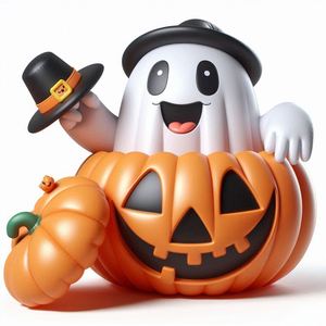 บังคลาเทศของผู้ผลิตอุปกรณ์ตกแต่งเป่าลมฮาโลวีนอุปกรณ์ประกอบฉากผีสยองขวัญน่ากลัวสำหรับกลางแจ้งรวมทั้งลูกโป่งผีสีขาว - Product Image 4