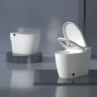Nouveau design cuvette de toilette intelligente en céramique salle de bain intelligente WC bidet articles sanitaires automatique salle de bain toilette intelligente